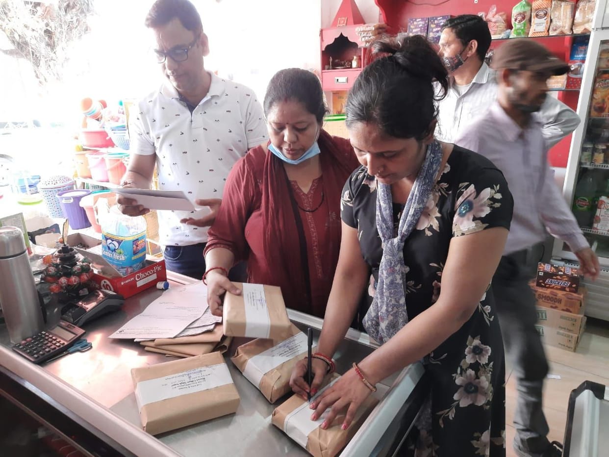 Food Sampling in Us nagar