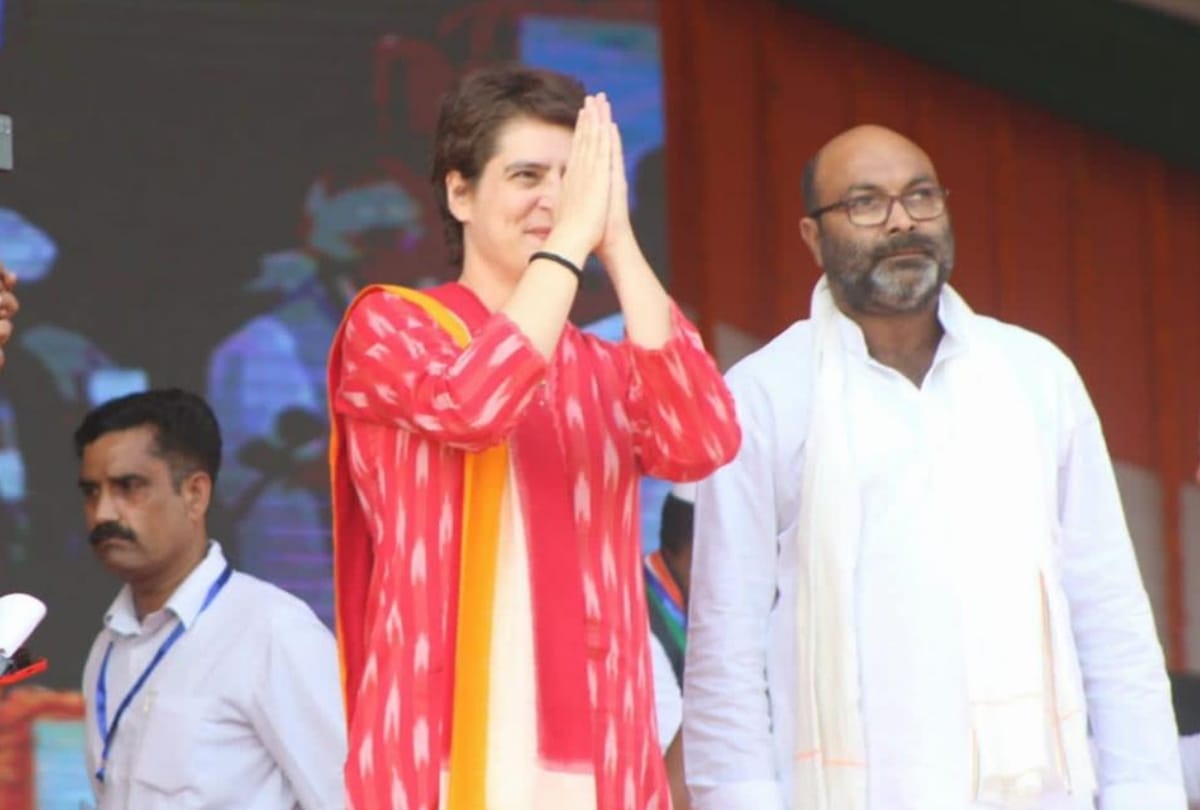 priyanka gandhi pratigya rally address in gorakhpur