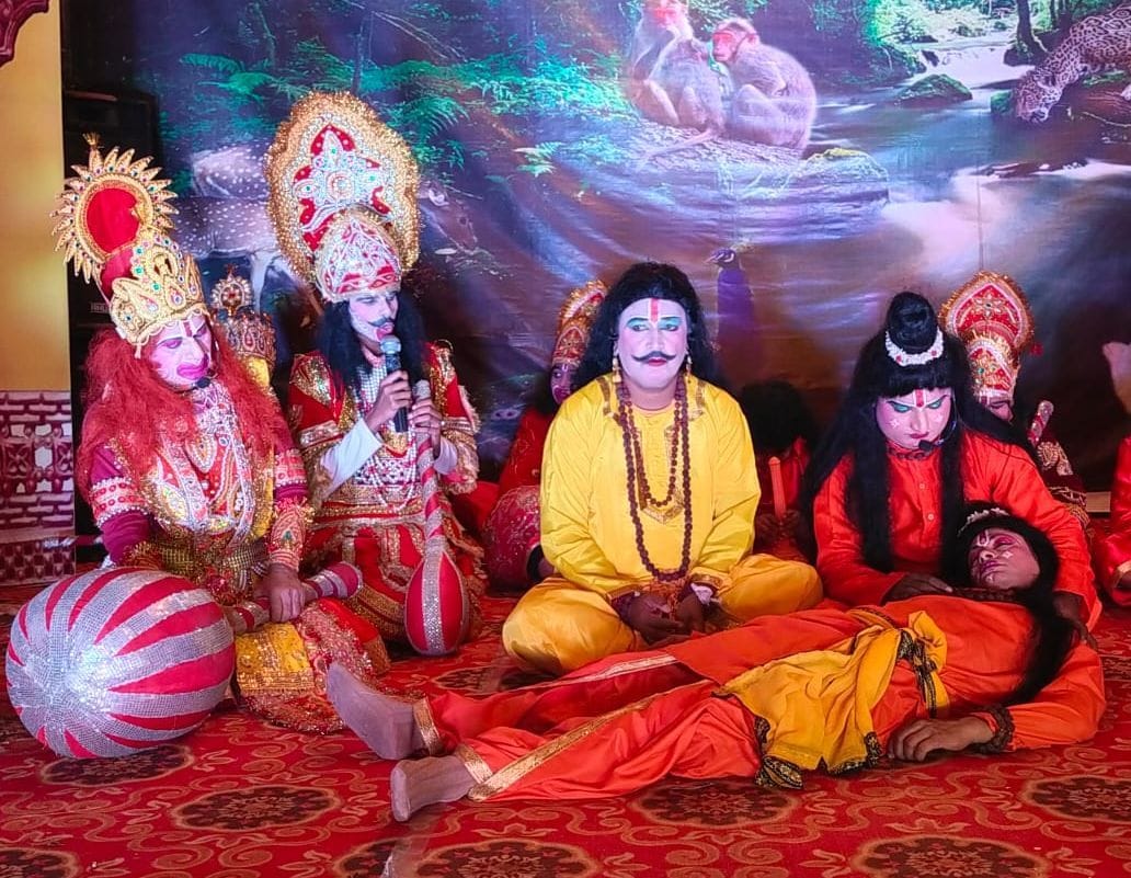 Ravana was destroyed by Rama's arrow