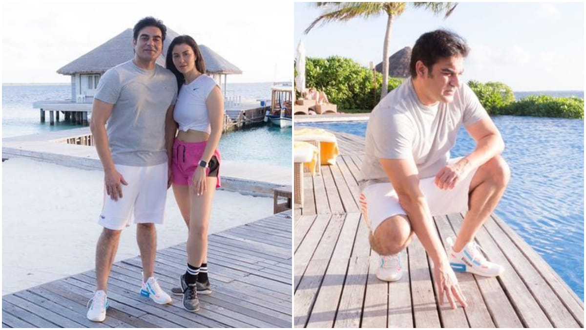 Photo: Arbaaz Khan recently enjoyed a trip to the Maldives with his girlfriend Giorgia Andriani