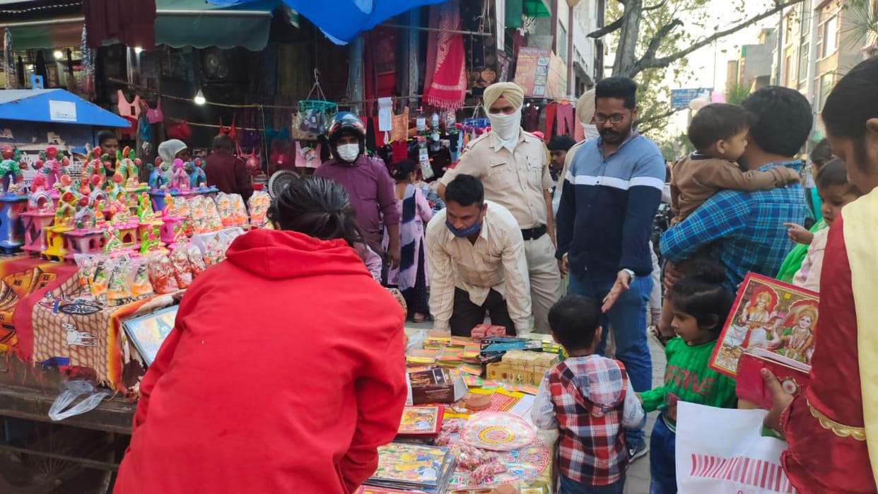 Team removed encroachment from markets