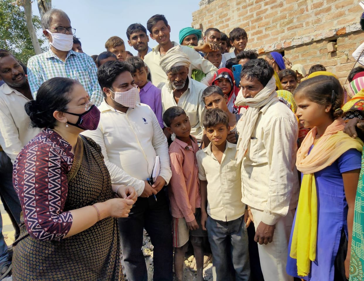 Nodal officer's action wiped the tears of the victims