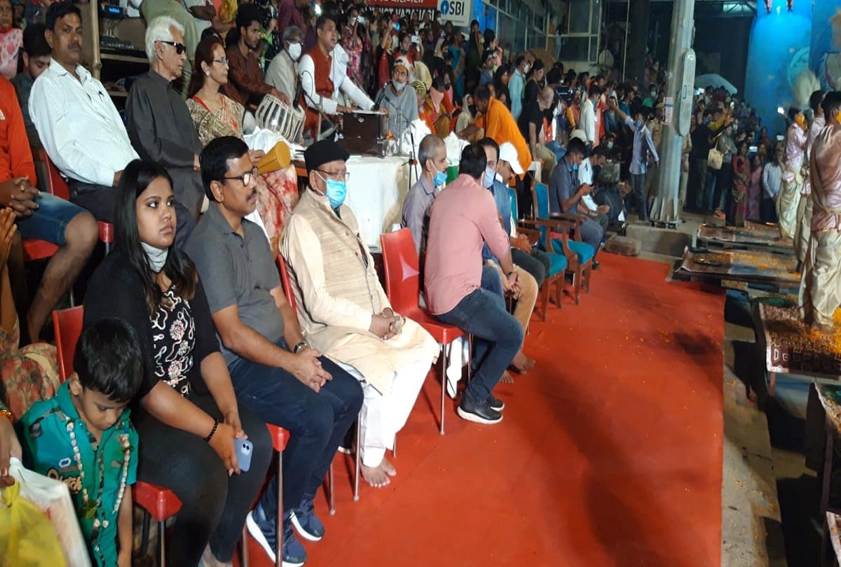 Chief Justice of india in varanasi Supreme Court judge worship in kashi vishwanath temple and see ganga aarti