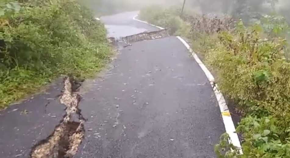Road Block in Almora