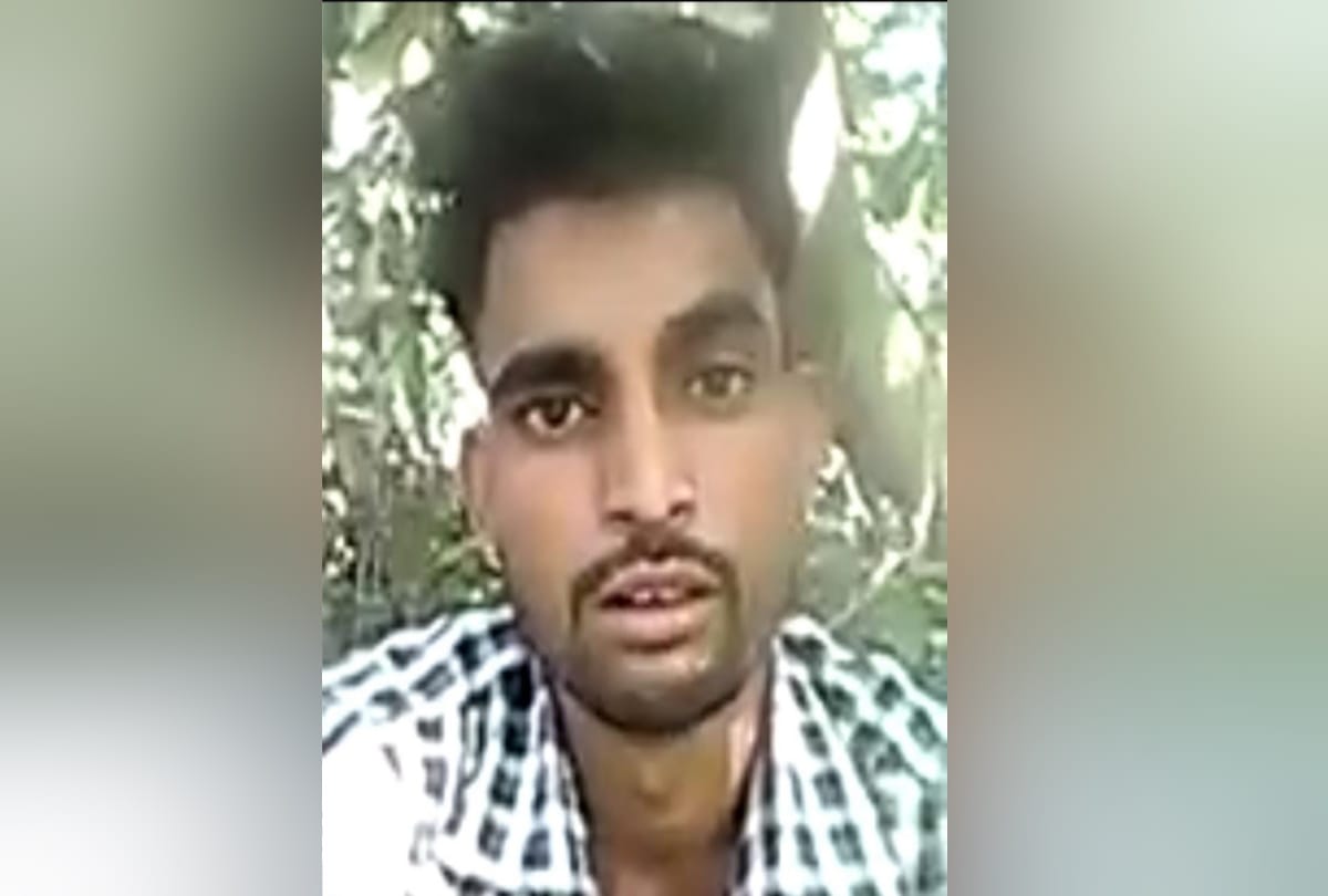 The young man committed suicide by hanging on the noose for not sending his wife