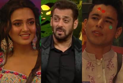 bigg boss 15 salman khan support pratik sehajpal in weekend ka vaar scolded tejasswi prakash