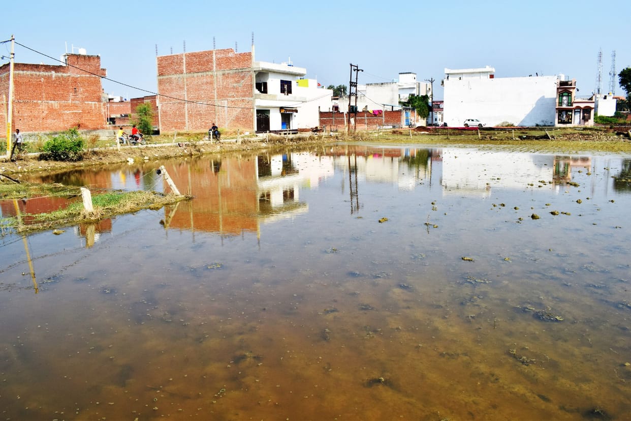 water  logging problem