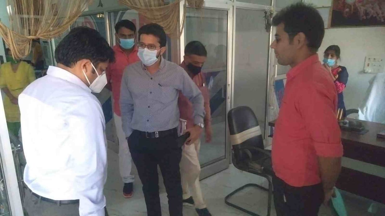 ADC inspected Sewa Dham drug de-addiction center