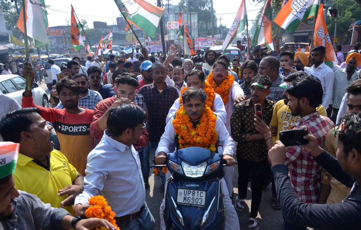 Aligarh: Bringing Priyanka Gandhi's message to the public