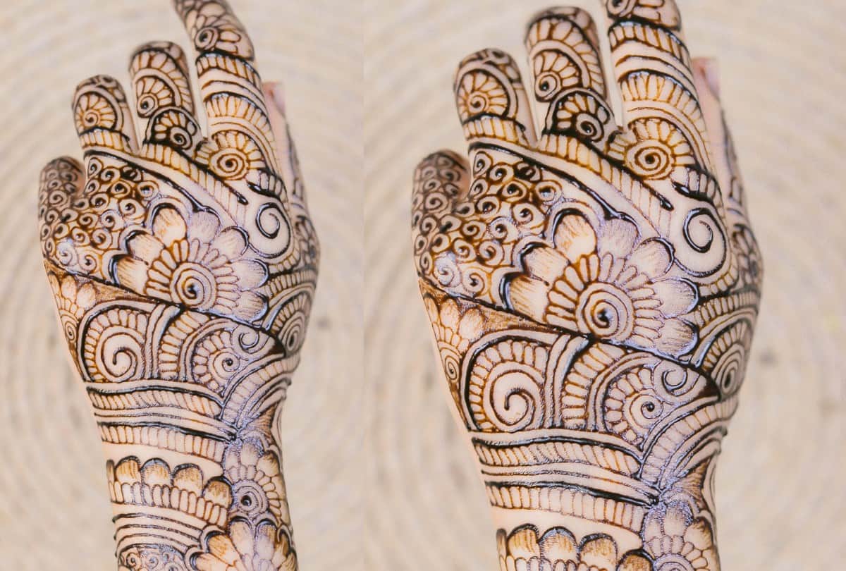 bhai dooj 2021 easy mehndi design for sisters