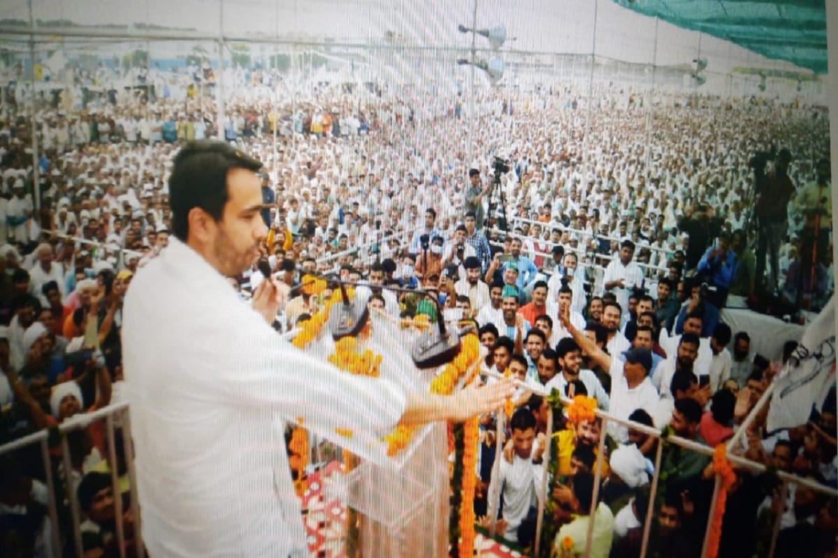 Baghpat News: Chaudhary Jayant has finished the first phase of election campaign at Dada Karmabhoomi and has made big announcements for the public