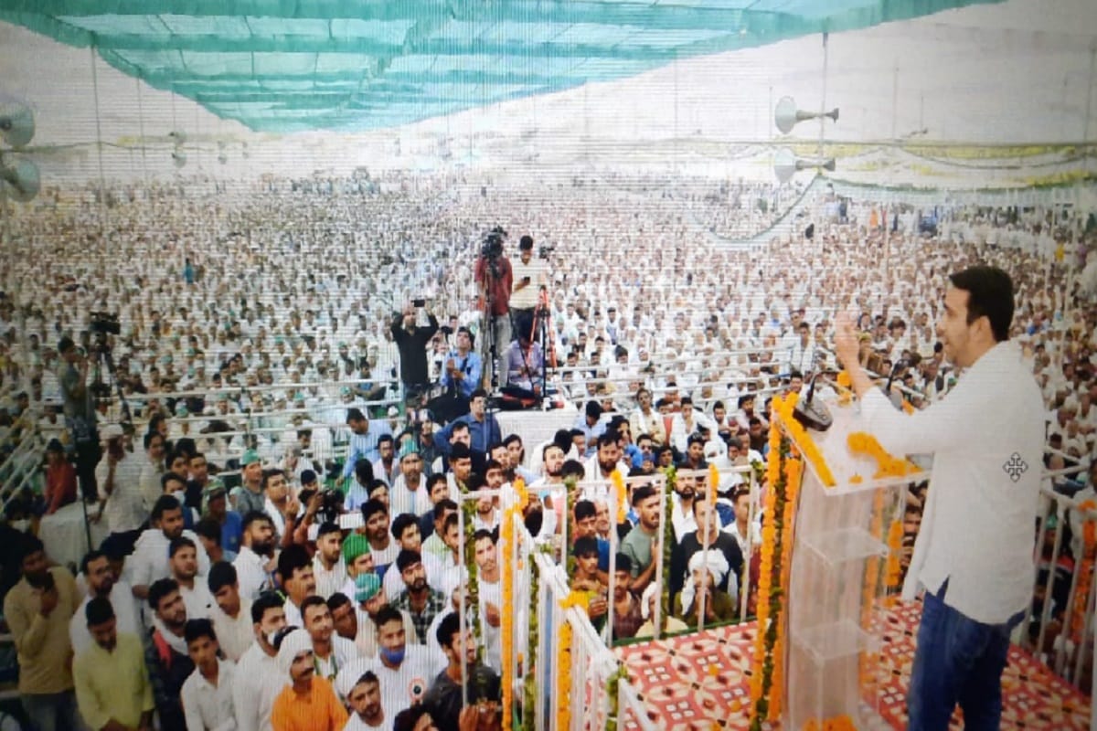Baghpat News: Chaudhary Jayant has finished the first phase of election campaign at Dada Karmabhoomi and has made big announcements for the public