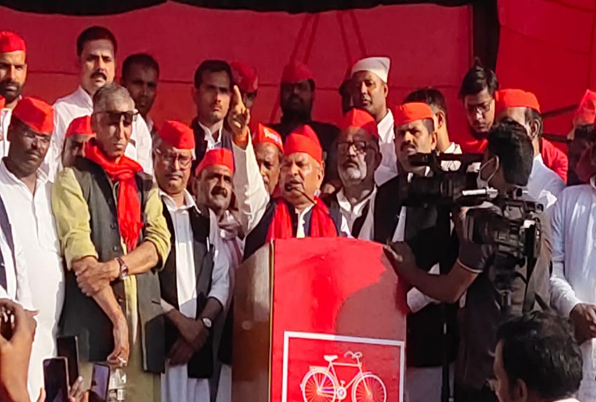 End of SP Kisan Yatra: Naresh Uttam said - BJP government tells lies