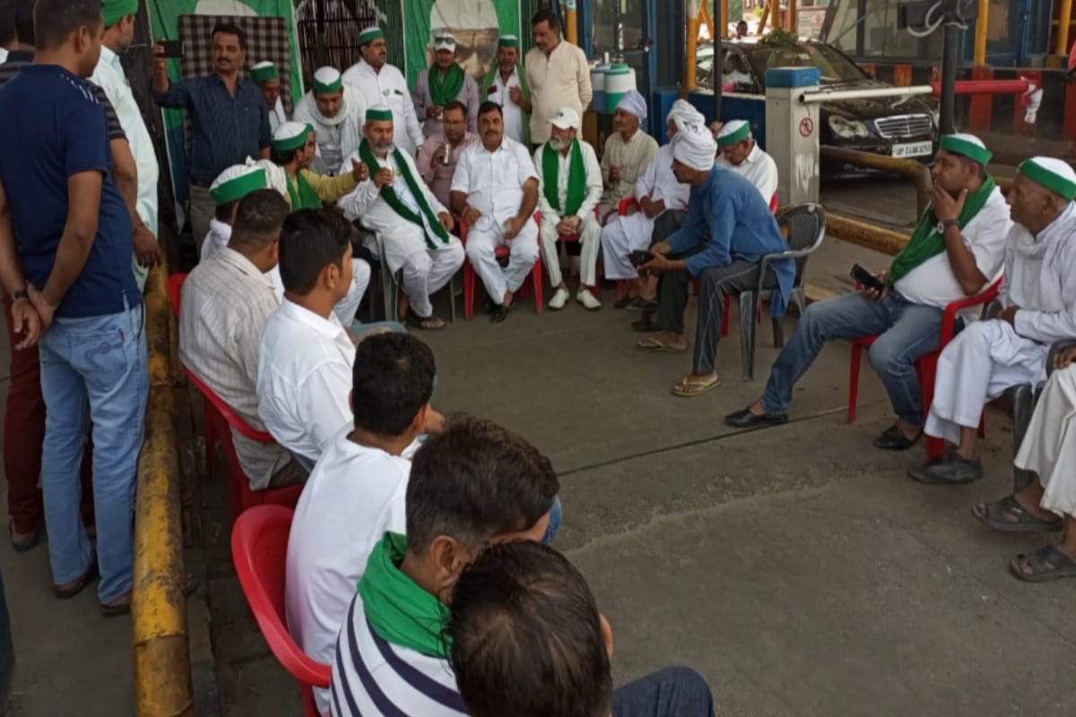 Meerut: Rakesh Tikait said - farmers will not back down, along with Deepawali, Holi will also be celebrated on the road