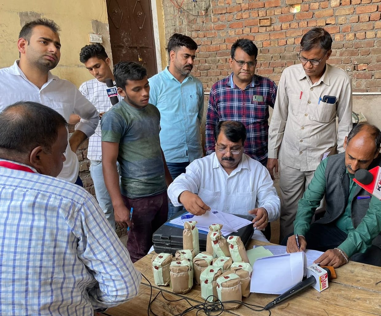 Samples taken from dairies and sweet shops, raided by the team of CM Flying Squad and Food Safety Department