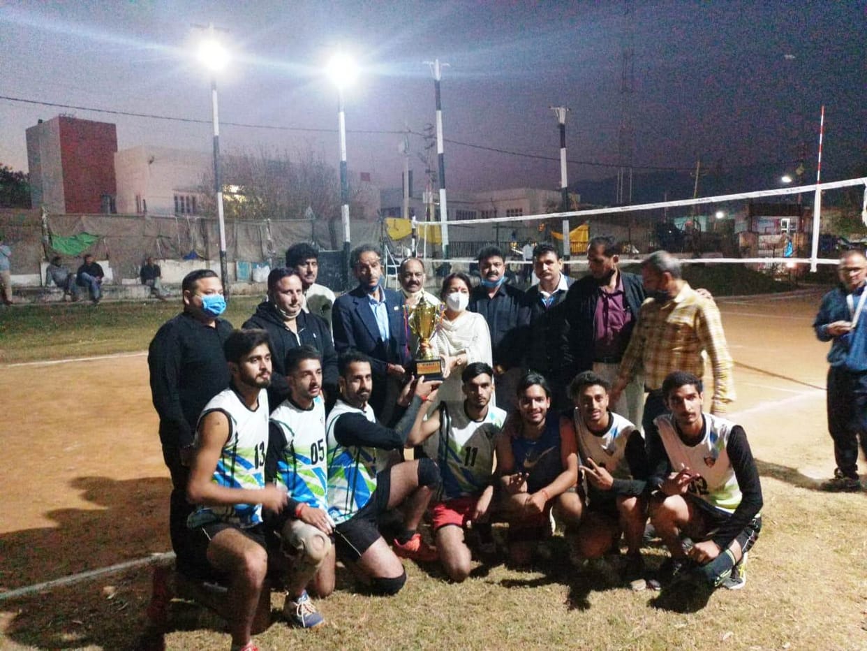 vollyball match in udhampur