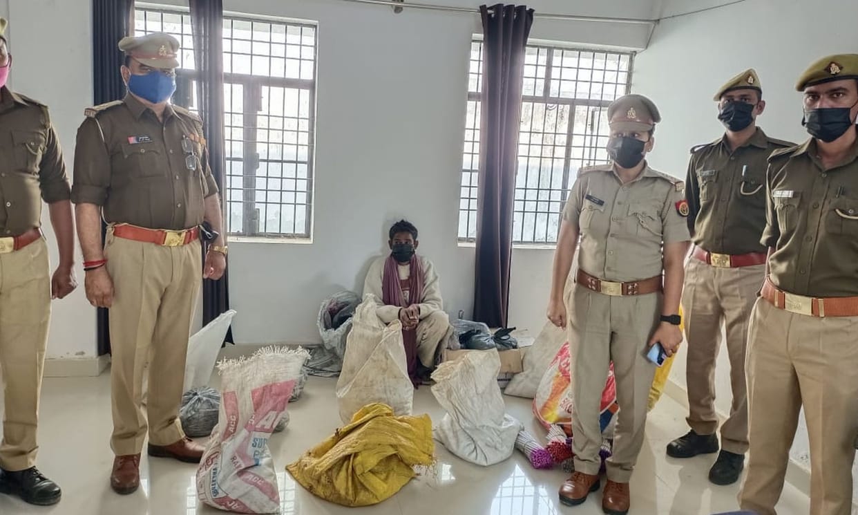 One arrested with illegal firecracker making equipment