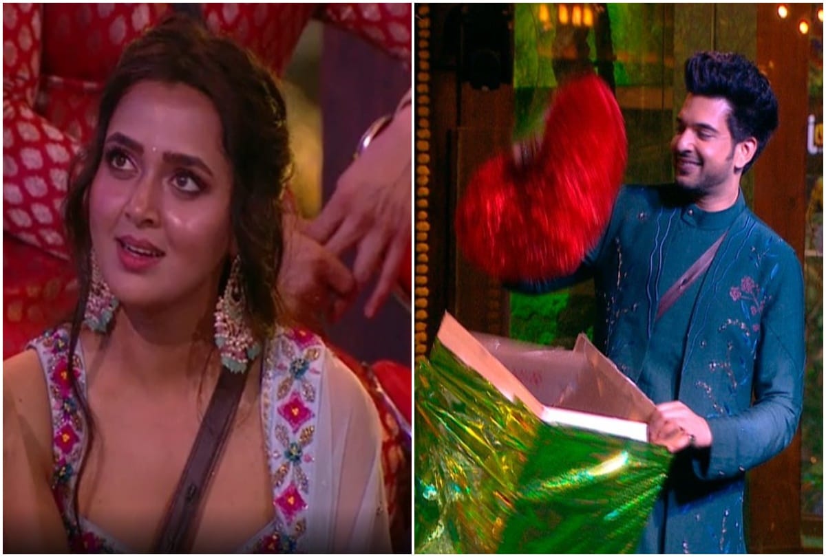 Bigg Boss 15: Karan Kundrra gave heart to Tejashwi in front of everyone got a sandal hit in return
