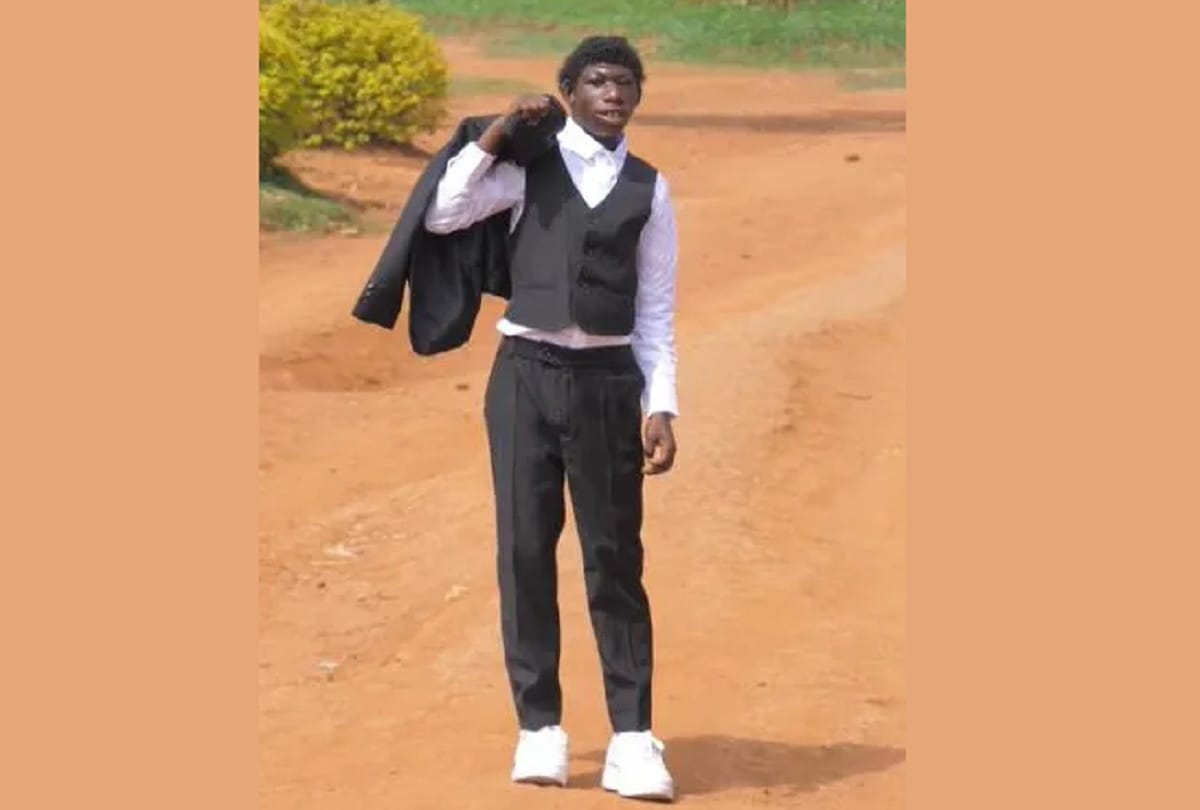 Real life Mowgli Zanziman seen in suit