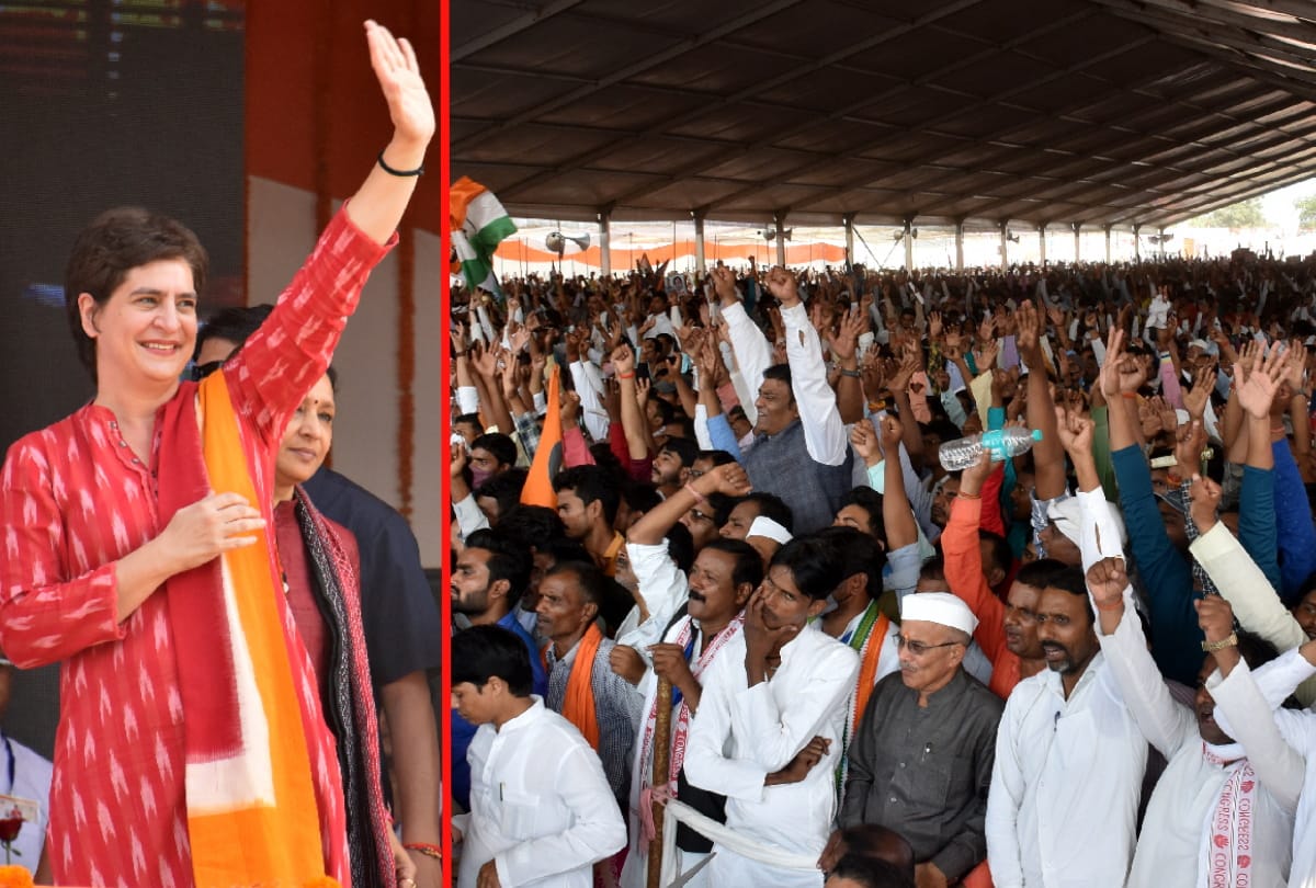 Priyanka Gandhi tried to Nishad Scheduled Castes and Brahmin voters with party to win assembly elections