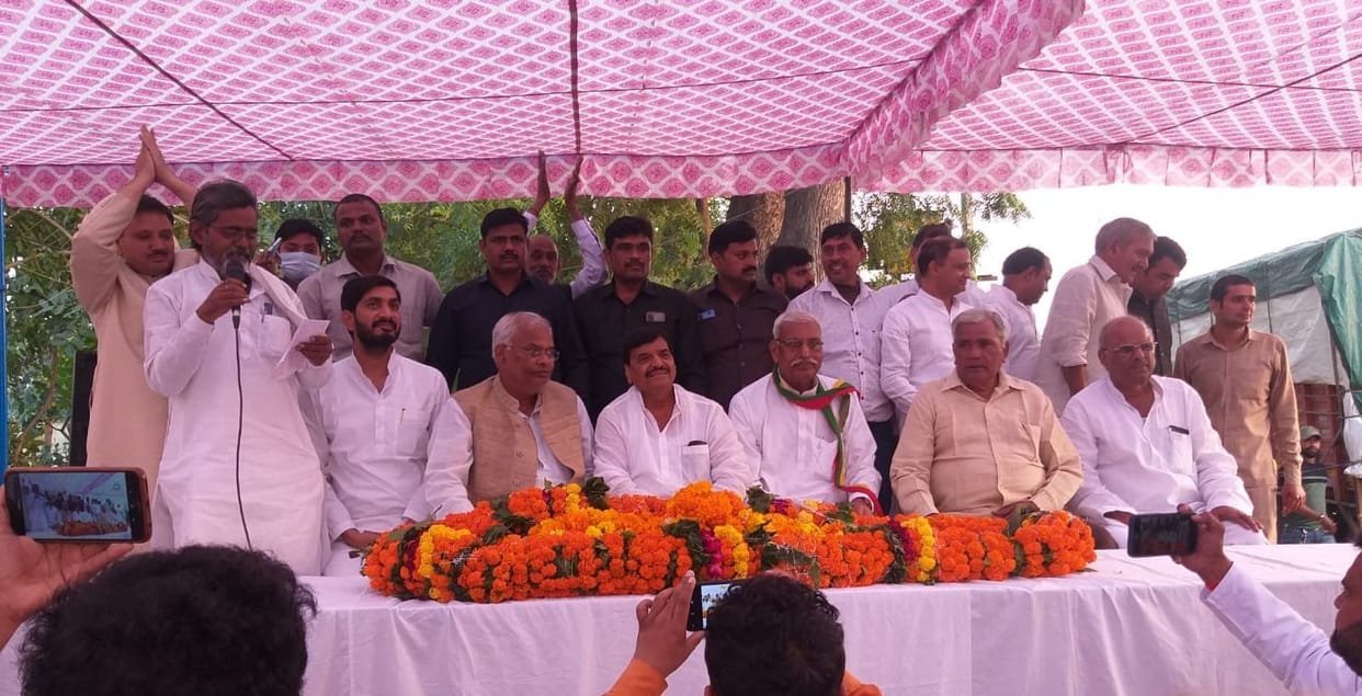 BJP government is destroying the harmony: Shivpal