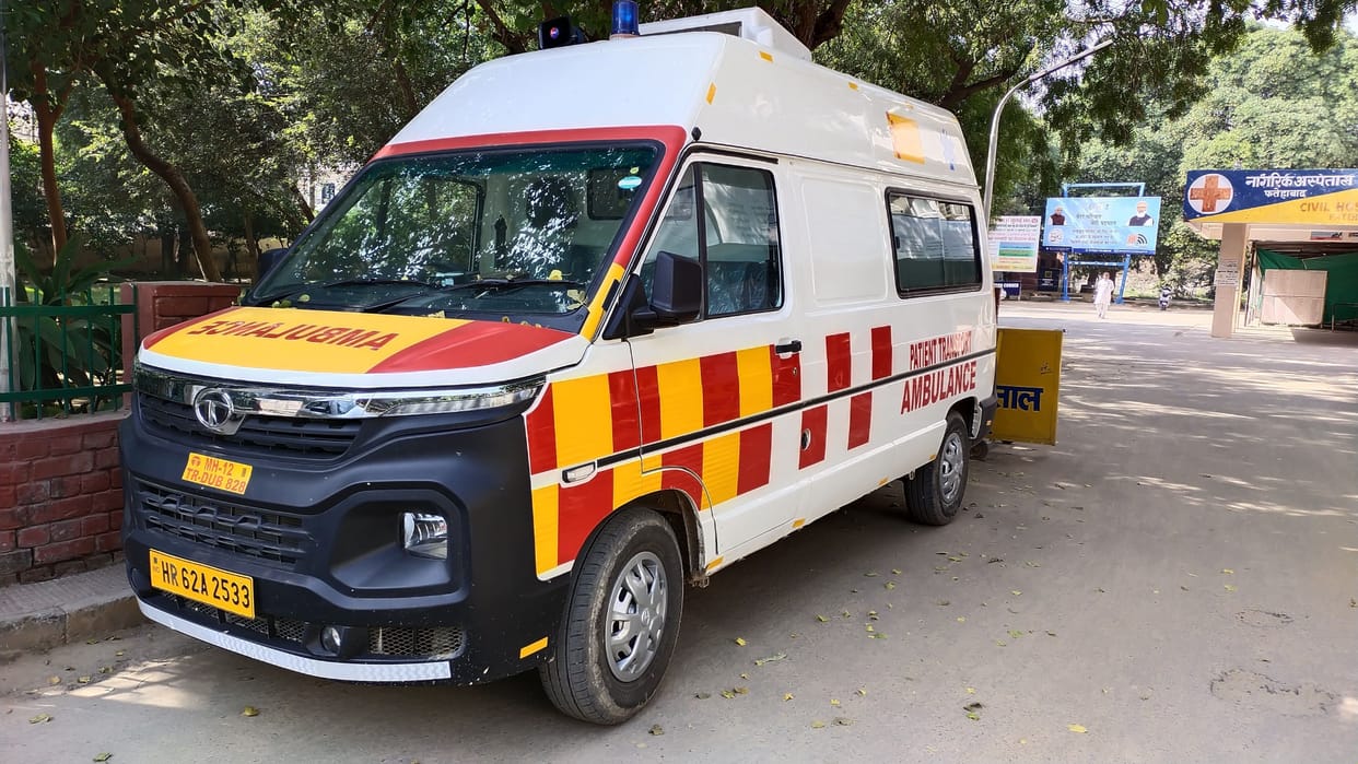 Seven new ambulances sent to hospitals without driver