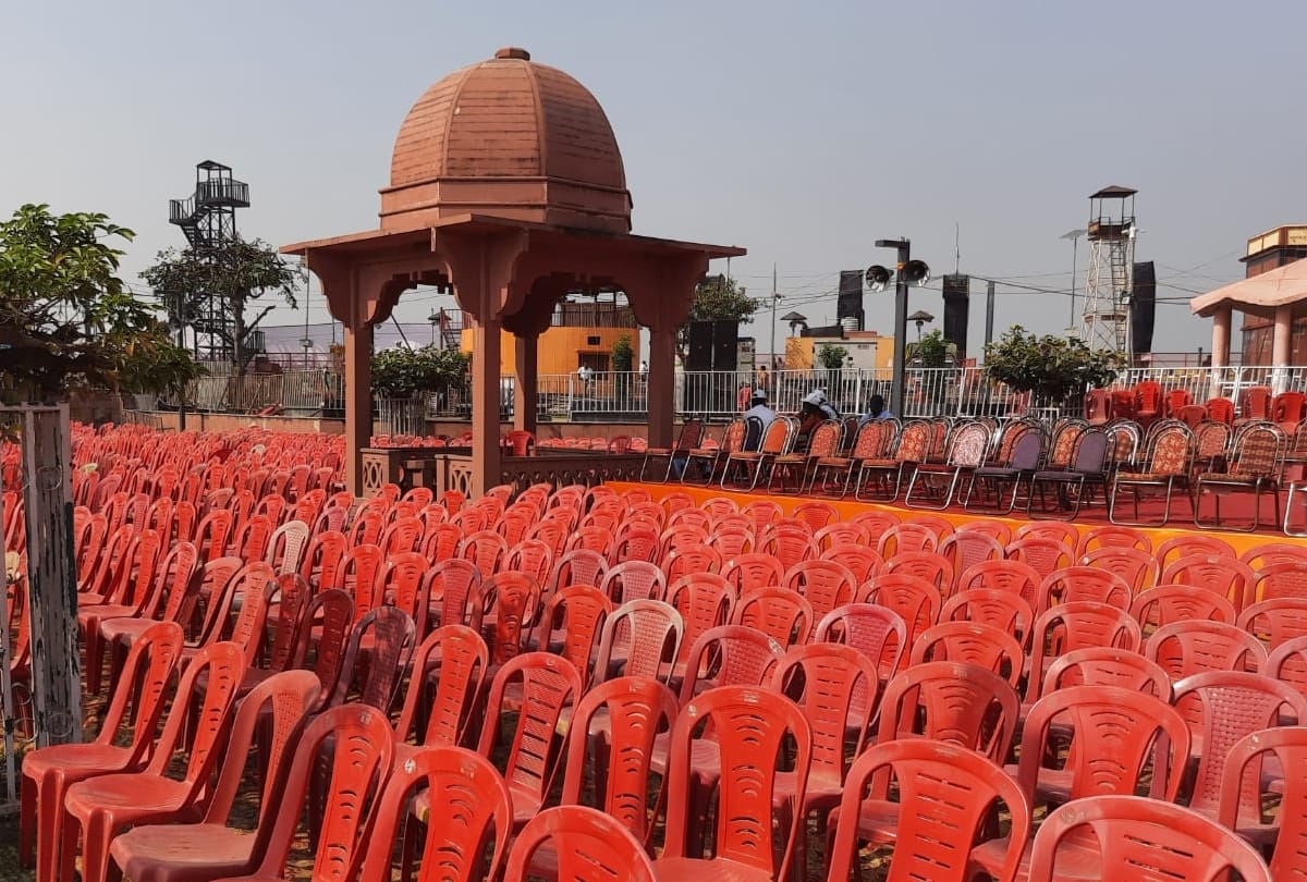 Prepration of Diwali celebration in Ayodhya.