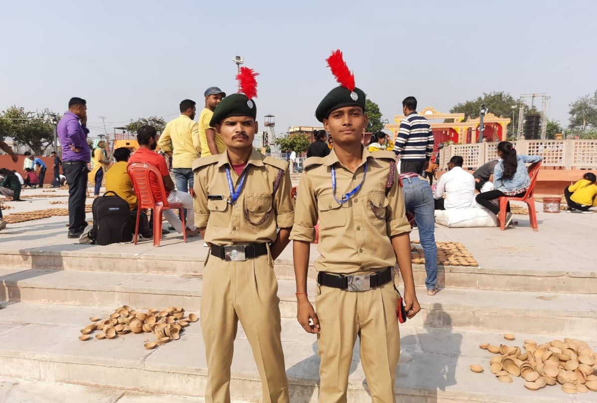 Prepration of Diwali celebration in Ayodhya.