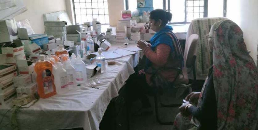 Amarujala Live in Reetha sahib Hospital