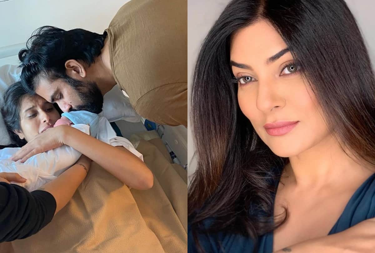 Good news Charu Asopa blessed with baby gril aunt Sushmita Sen said Lakshmi came home before Diwali