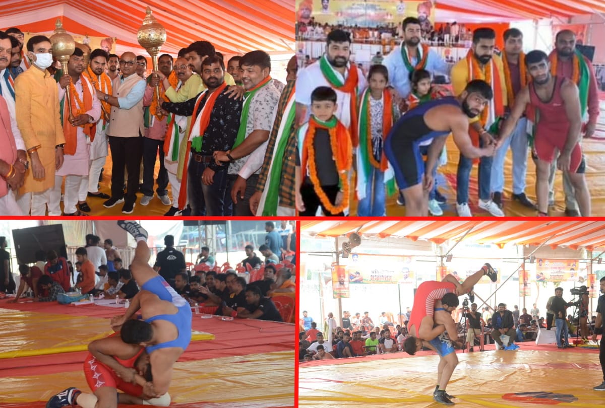 UP Senior State Wrestling Championship: Wrestlers of Gonda, Baghpat and Ghaziabad dominate