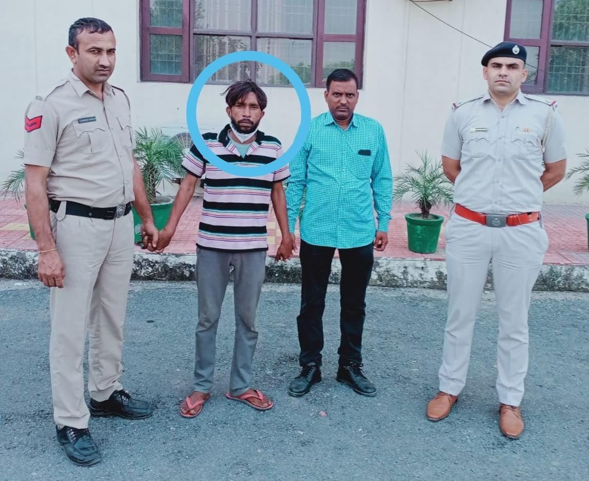 murdrer arrested by police