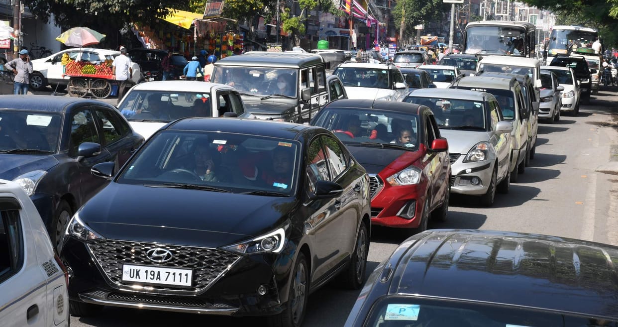 Traffic Plan For Diwali in Rudrapur