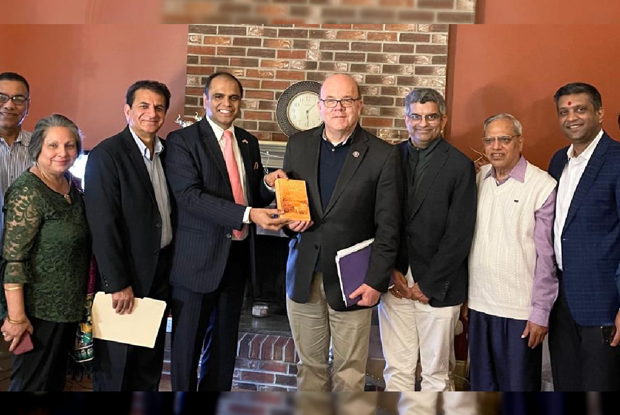 Indian Diaspora leaders discussed Hindu Human Rights Issues with Congressman Jim McGovern news in Hindi