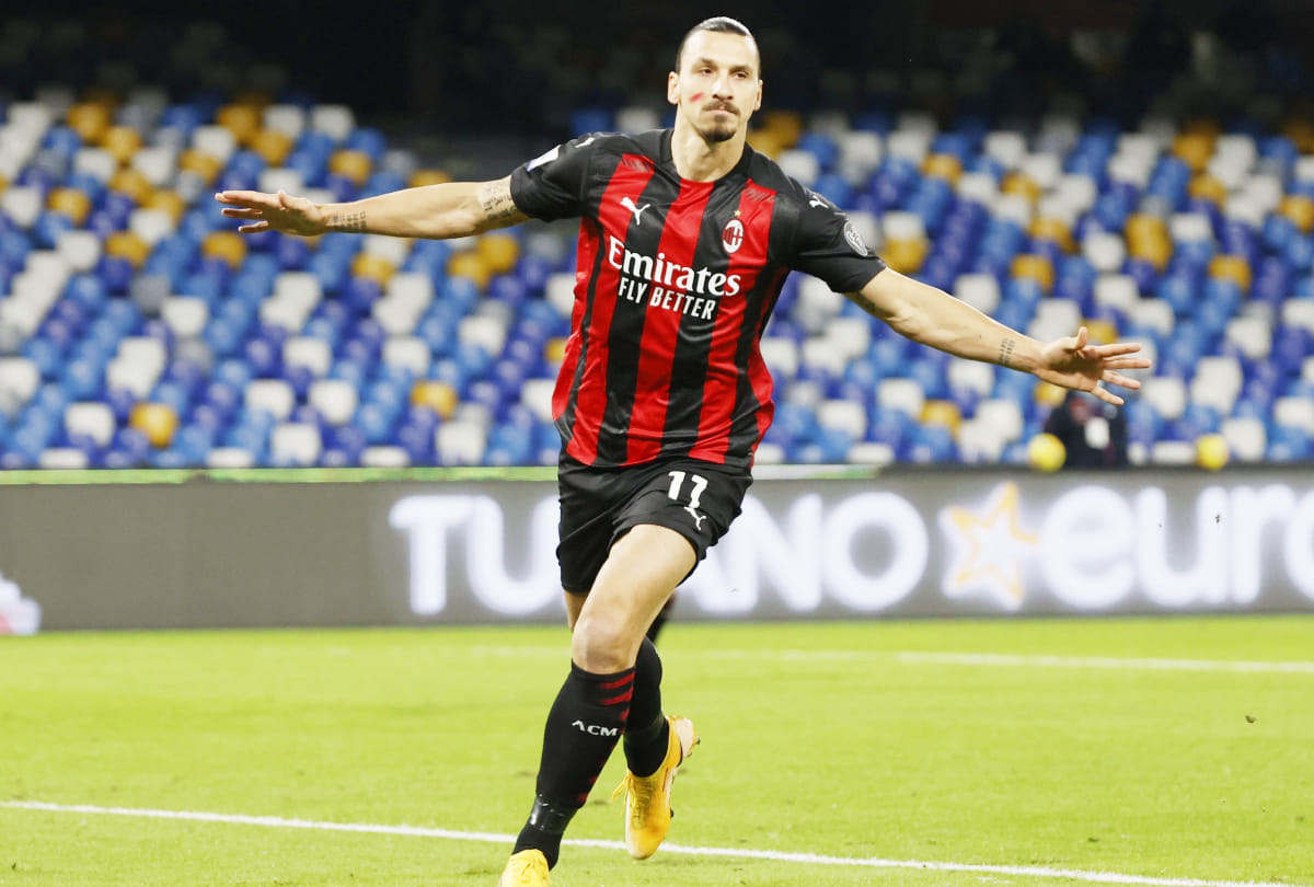Serie A: Ibrahimovic scores 400th league goal, AC Milan beat Rome