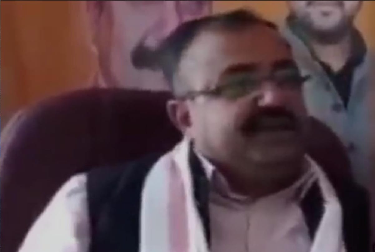 celebration of Indian cricket team defeat case BJP leader Vikram Singh Randhawa said skin should be blown up