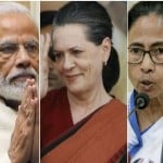 पीएम मोदी, सोनिया गांधी और ममता बनर्जी