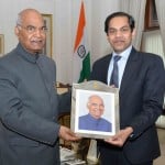 राष्ट्रपति के साथ संजय सुधीर