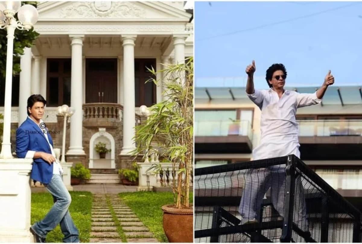 Birthday: Shahrukh Khan saw the dream of his house for the first time during the shooting the actors home is no less than a vow