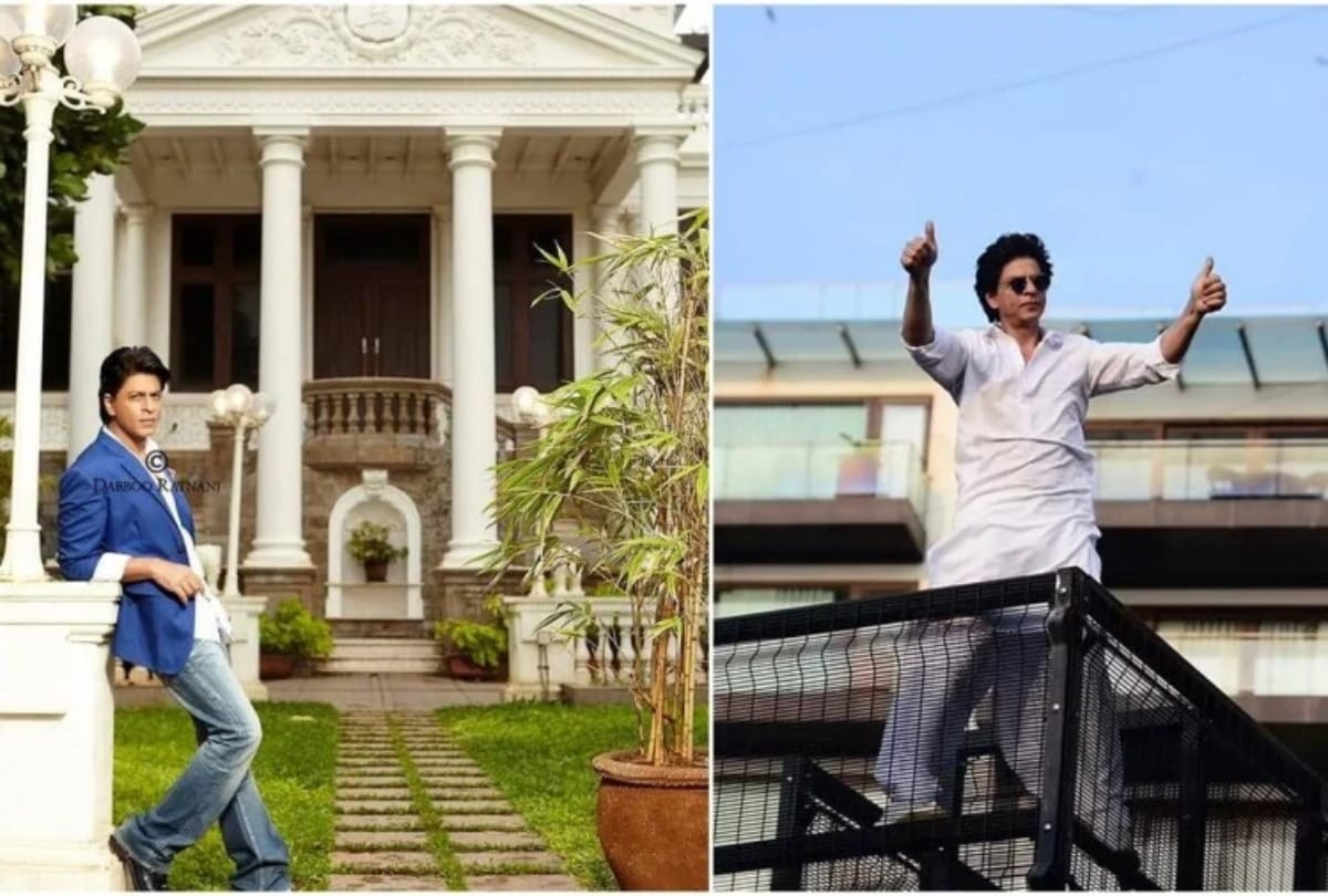 Birthday: Shahrukh Khan saw the dream of his house for the first time during the shooting the actors home is no less than a vow