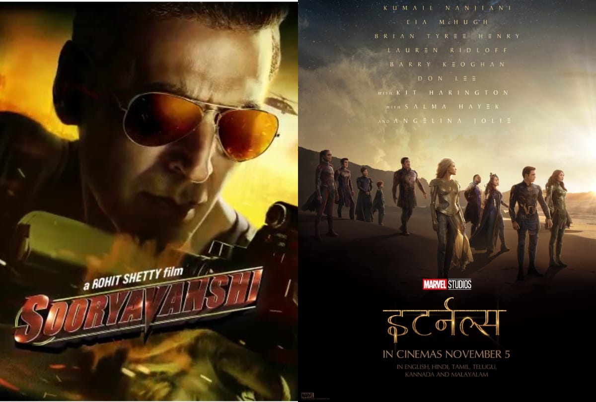 Sooryavanshi Eternals first day collection cast and crew box office release date marvel akshay kumar
