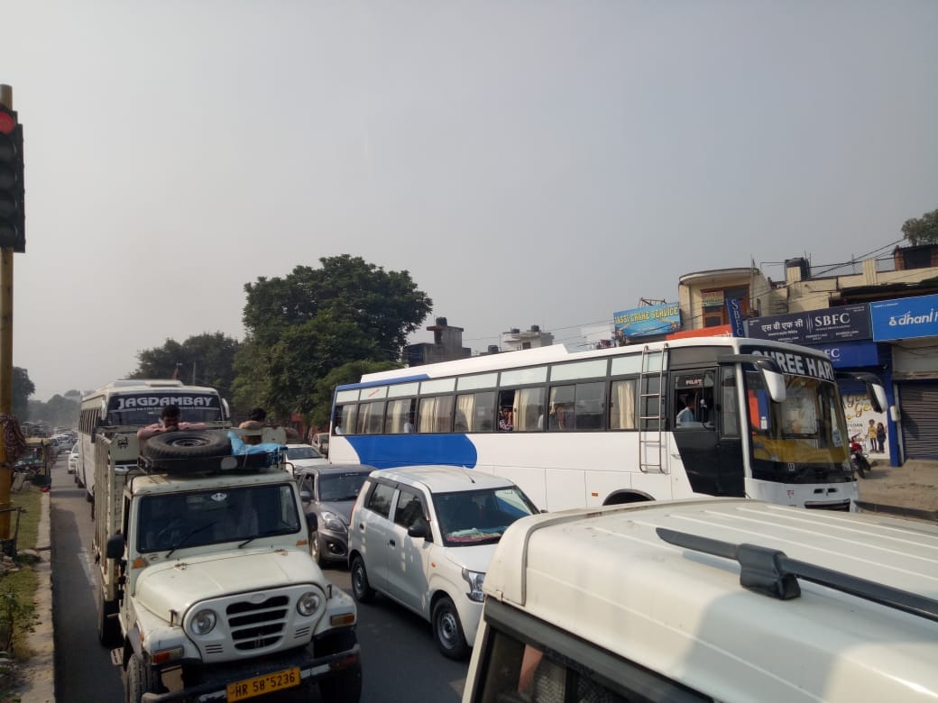 38 percent candidates gave the exam, problem caused by jam, Yamunanagar