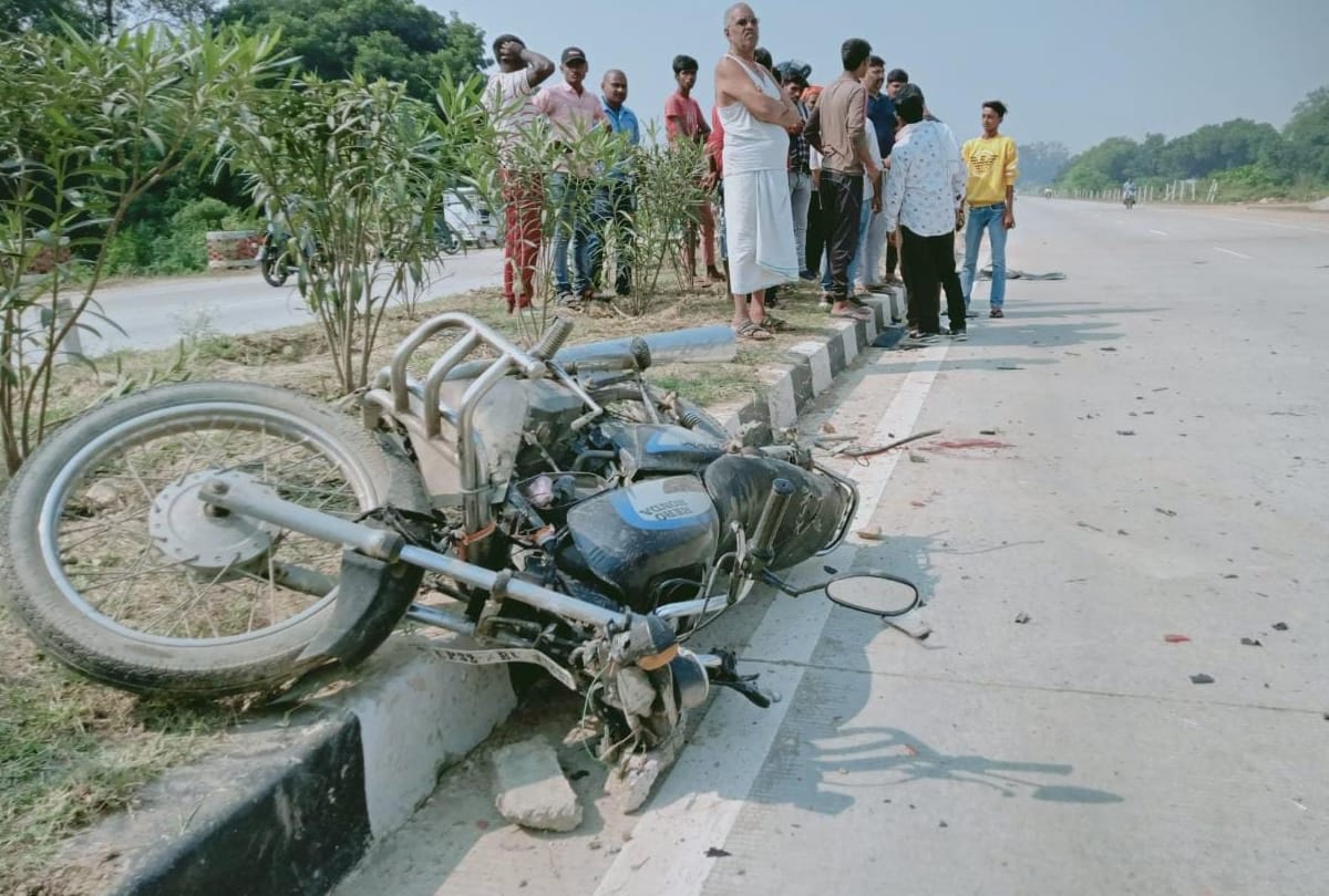 Husband wife died in an accident in Barabanki.