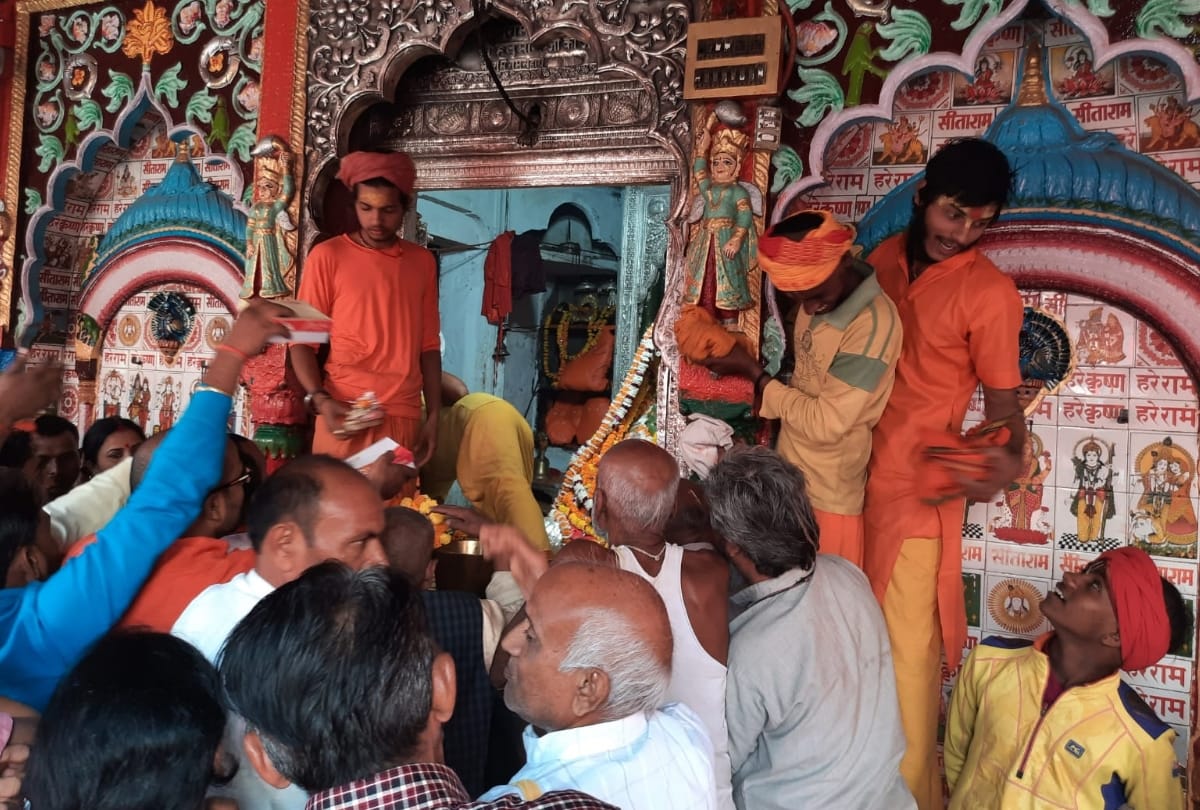 Preprations completed for the Hanuman Jayanti   in Ayodhya.