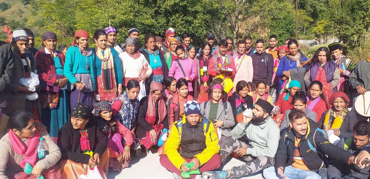 Welcome to Dev Pashwas who returned from Yamunotri Yatra