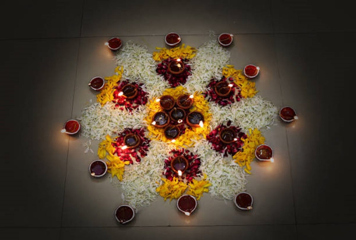 Diwali 2021 Easy Rangoli designs for deepawali