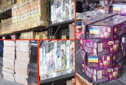 Diwali firecrackers in market in name of Article 370 and 35 A in Jammu and Kashmir