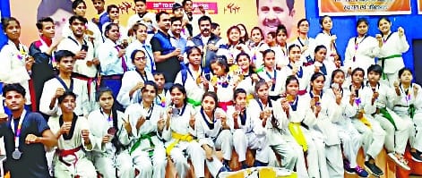 Players won gold and silver in Taekwondo Championship in Lucknow
