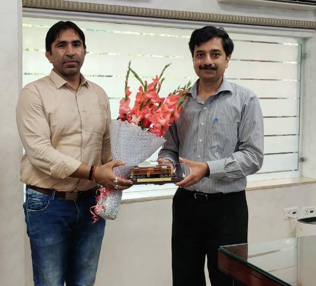 Olympian Rajeev Tomar was promoted to sports officer by Railways