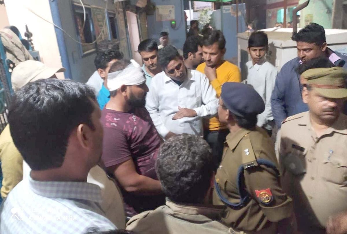 Clash In Mathura Village Mogara After Bike Hit Muslim Man Crime News